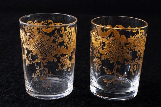 １３７　オールド・バカラ Old Baccarat グラス2個セット