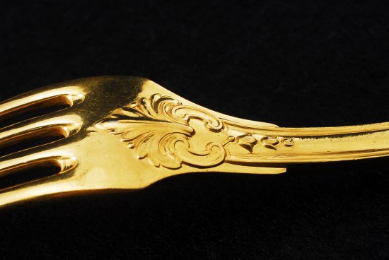 クリストフル/Christofleデザートフォーク3本セット