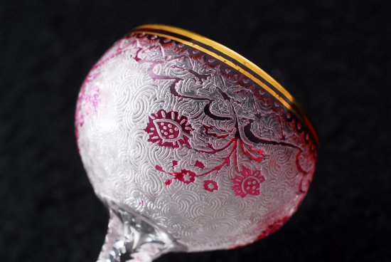 ２７７　オールド バカラ Old Baccarat エグランチエ クリスタルグラス