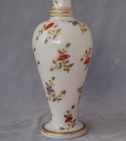 １４１　バカラ：ルイ　フィリップ時代の花瓶1840/1850　Balustre　J.F. Robert作