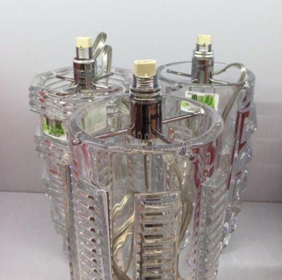 ２８０　フレンチ　バカラ　グラスクリスタル　ヘリテージ・コルドン　テーブルランプ　新品　2805156　シェード付き