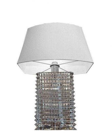 ２８２　バカラ　アイ・クリアクリスタル　テーブルランプ　ニコラ・トリブロ　フランス製　新品ボックス