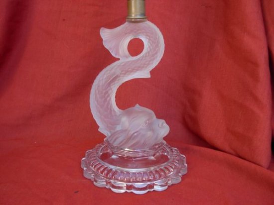 ２８５　バカラ　アンティーク　フレンチクリスタル　オイルランプ　19世紀後期　20世紀初頭