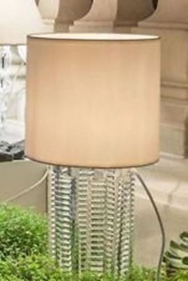 ２９０　バカラ　クリスタルベース　ヘリテージ・オルグ　テーブルランプ　フレンチアートグラス　シェード付き