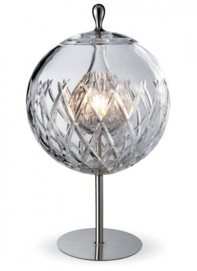 ２９７　バカラ　フランス　クリスタル　テーブルランプ（大）フレンチ　アートグラス　スフェラ　UL認証済み　新品　ルッキ