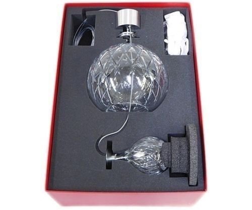 ２９７　バカラ　フランス　クリスタル　テーブルランプ（大）フレンチ　アートグラス　スフェラ　UL認証済み　新品　ルッキ