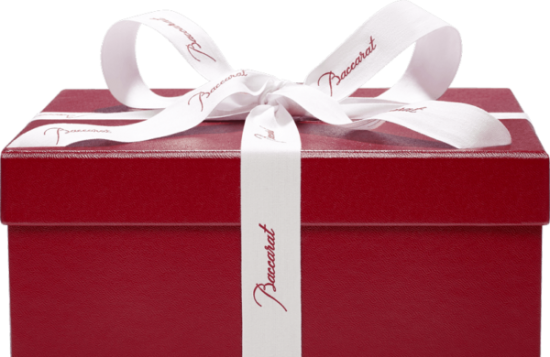 ３２４　バカラ　クリスタル　ベガ・ランプ　UL認証済み　サヴィネル・ロゼ　新品箱入り