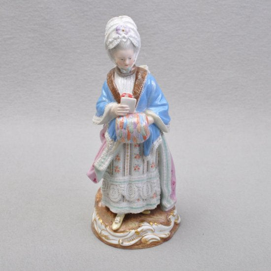 マイセン 美しく気品高いレディー ミッシェル・ヴィクター