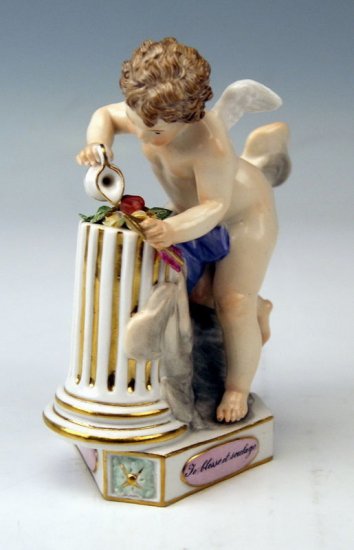 マイセン　天使シリーズ　ハート マイセン天使シリーズハート