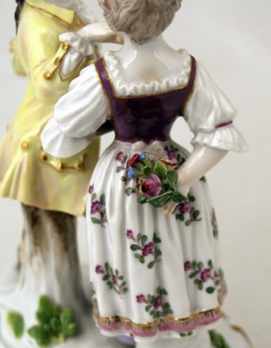 マイセン人形・フィギュリン　ばらの騎士（1890年ころ）型番号S161