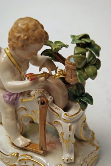 □ケンドラー・コロンビーヌ□14cm◇左手の一部修復あります