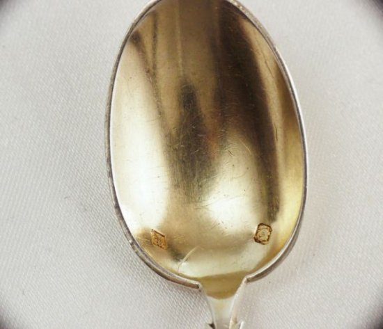 カルディヤック（CARDEILHAC）アンティーク　フランスルネッサンス様式スターリングシルバー製ティー/コーヒースプーン1点