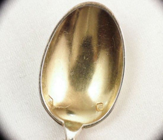 カルディヤック（CARDEILHAC）アンティーク　フランスルネッサンス様式スターリングシルバー製ティー/コーヒースプーン1点