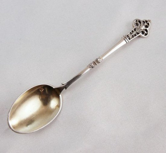 カルディヤック（CARDEILHAC）アンティーク　フランスルネッサンス様式スターリングシルバー製ティー/コーヒースプーン1点