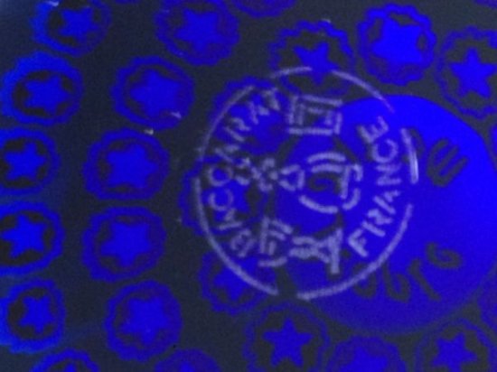 515　バカラ・ウィ・ザ・ピープル・レッド・ホワイト＆ブルースター・ミッレフィオーリ1987　クリスタル・ペーパーウェイト