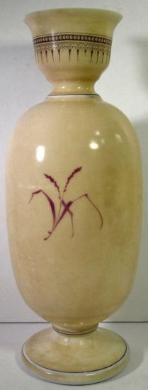 バカラ ガラス花瓶　HPカメオオパーリンロココ