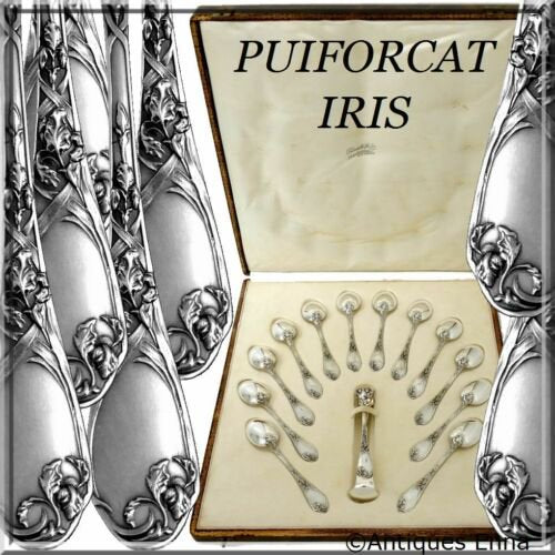 銀製】STIEFF製 SILVER ティースプーン&サラダフォーク 全12本 銀製】STIEFF製 SILVER ティースプーン&サラダフォーク 全12本 銀製