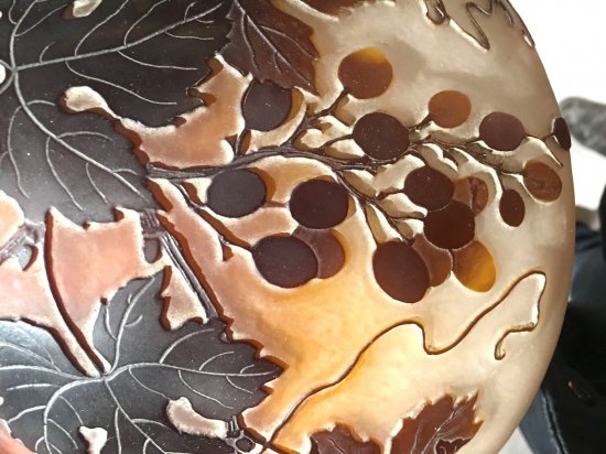 エミールガレ　驚くべき貴重なアールヌーボーランプ