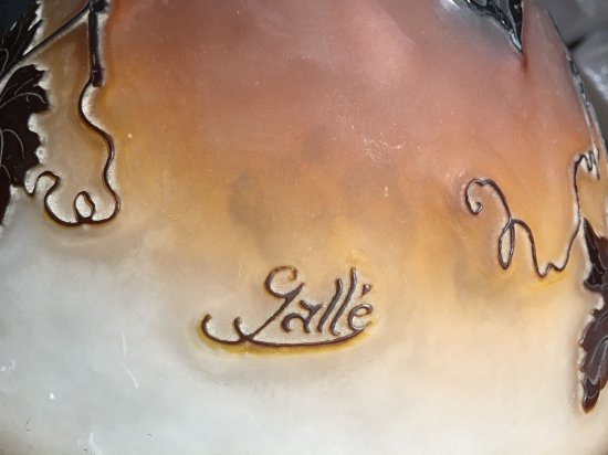 エミールガレ　驚くべき貴重なアールヌーボーランプ