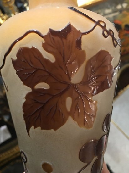 エミールガレ　驚くべき貴重なアールヌーボーランプ