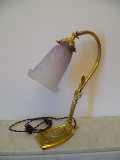 アールヌーボーランプ　ミューラー・フレール　リュネヴィル