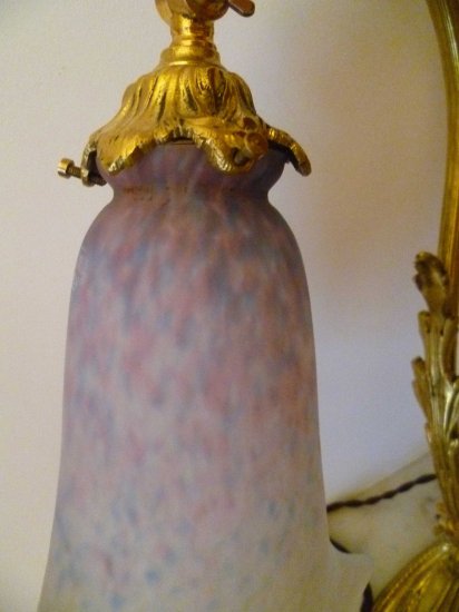 アールヌーボーランプ　ミューラー・フレール　リュネヴィル