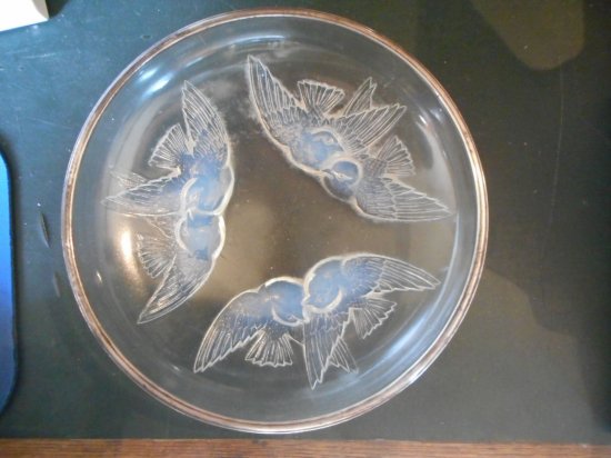 ルネ・ラリック　アンティーク  小鳥のボウル