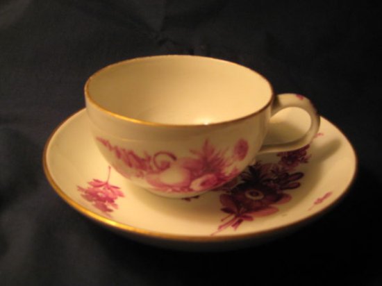 273	マイセン　マルコリーニ　カップ＆ソーサーセット　1774-1814