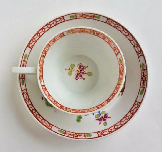 272	マイセン　マルコリーニ　カップ＆ソーサーセット　柿右衛門　1774-1814