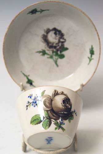 270	マイセン　マルコリーニ　コーヒーカップ＆ソーサーセット　1774-1814