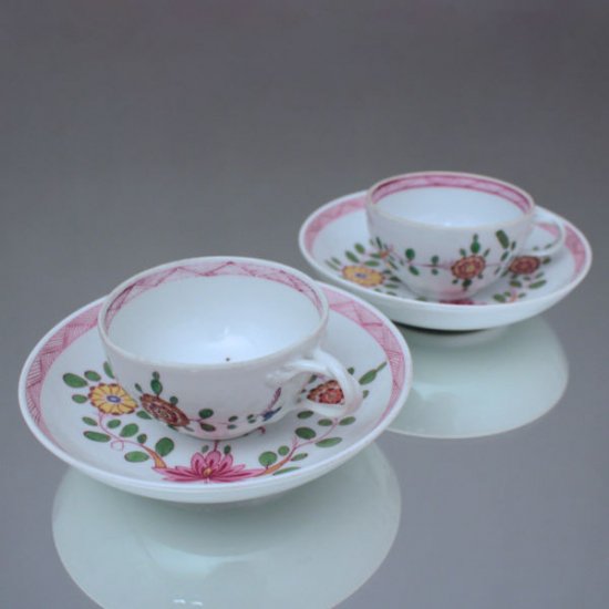 268	マイセン　ティーカップセット　マルコリーニ　柿右衛門