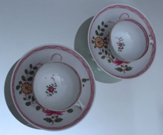 268	マイセン　ティーカップセット　マルコリーニ　柿右衛門