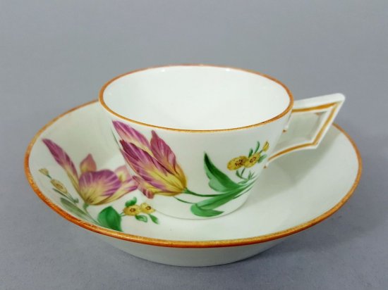 マイセン　バロック様式カップ　チューリップ　マルコリーニ＃2