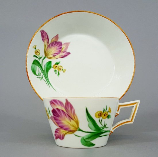 マイセン　バロック様式カップ　チューリップ　マルコリーニ＃2