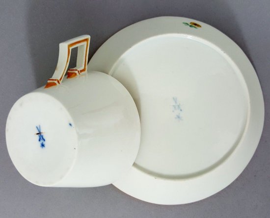 マイセン　バロック様式カップ　チューリップ　マルコリーニ＃2