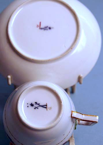 マイセンカップ　マルコリーニ　フラワーB