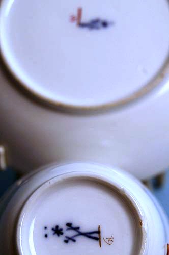 マイセンカップ　マルコリーニ　フラワーB