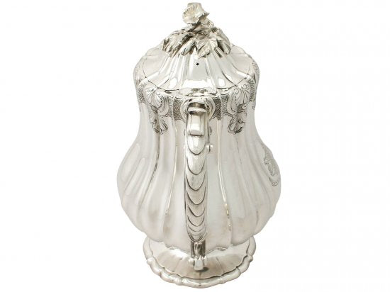 スターリングシルバー　コーヒーポット 　ジョージ5世