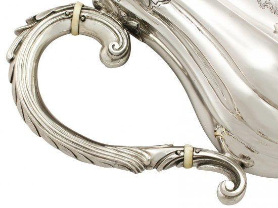 スターリングシルバー　コーヒーポット 　ジョージ5世