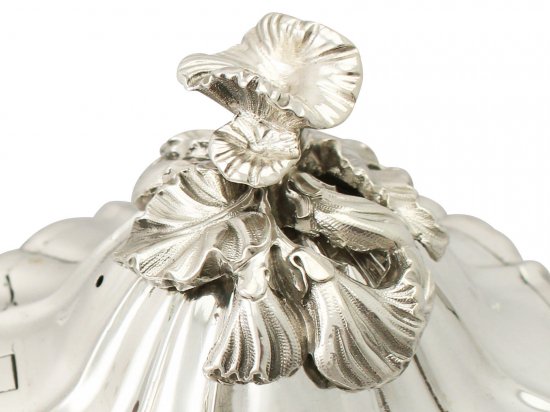 スターリングシルバー　コーヒーポット 　ジョージ5世