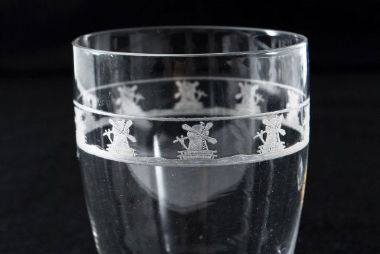 バカラ(baccarat)検 サンルイ 風車柄(ムーラン) タンブラー 2客セット