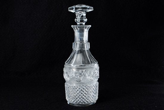 バカラ(baccarat)検 サンルイ　クリスタル切子装飾 デカンタ