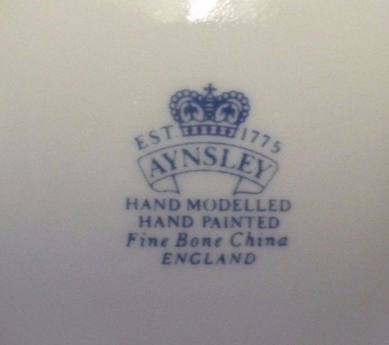 エインズレイ　シノワズリ　フローラルカスケード　コテージガーデンボウル