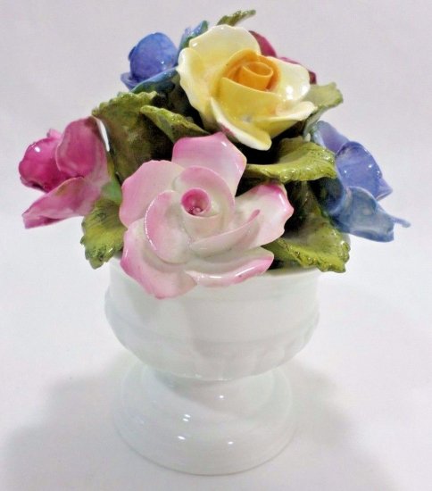 エインズレイ 　シノワズリ　8つの花のコンテナ