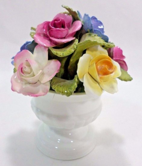 エインズレイ 　シノワズリ　8つの花のコンテナ