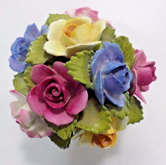 エインズレイ 　シノワズリ　8つの花のコンテナ