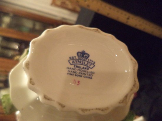 エインズレイ　シノワズリ　フローラルバスケット