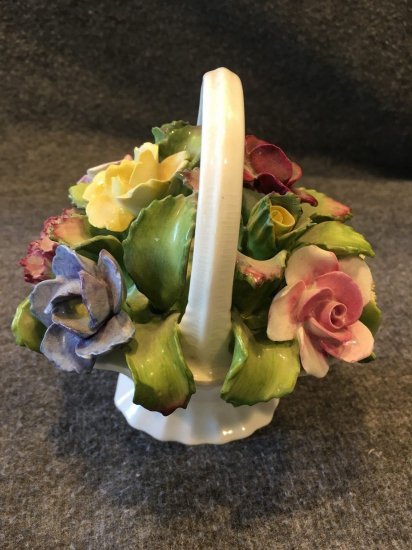 エインズレイ　シノワズリ　フラワーバスケット　イングランド