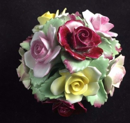 エインズレイ　大きなフラワーボウル