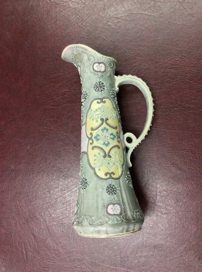 １９３　オールドノリタケ（ニッポン）森村ブラザーズ時代の盛上技法のピッチャー